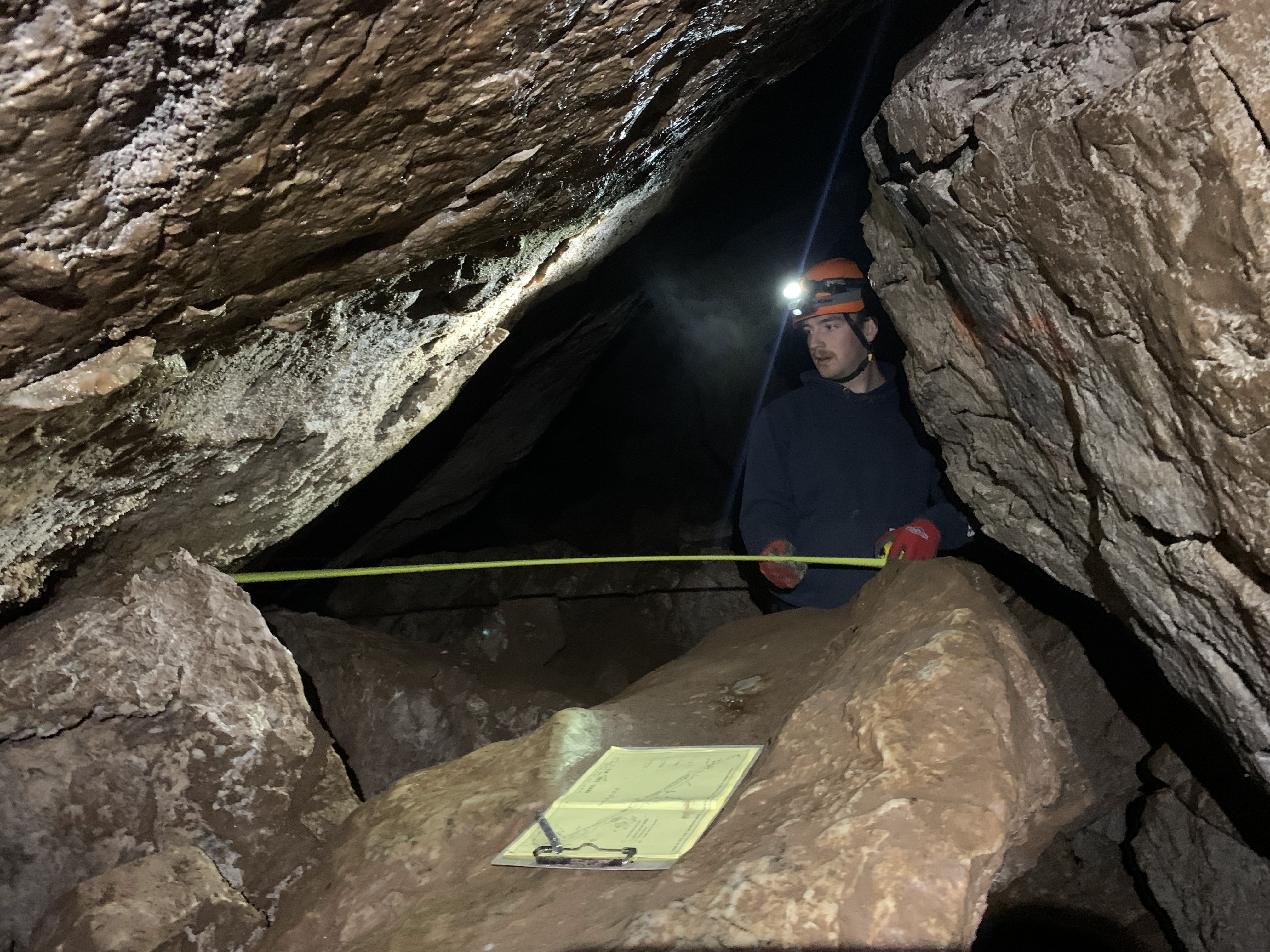 An Enger Safety auditor reviewing a worksite